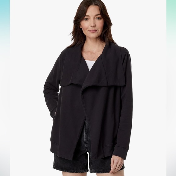 New Mod-O-Doc
French Terry Long Sleeve Draped Front Jacket Size S/M - Picture 9 of 10